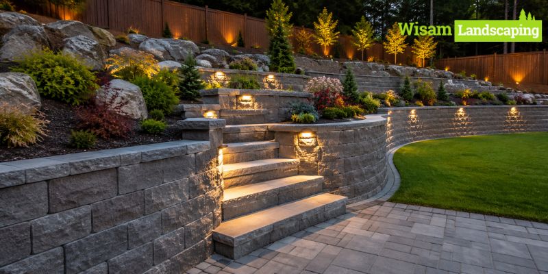 retaining wall installation services in Vancouver