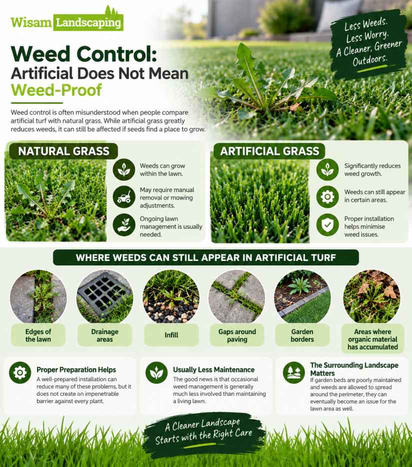 Artificial Does Not Mean Weed-Proof