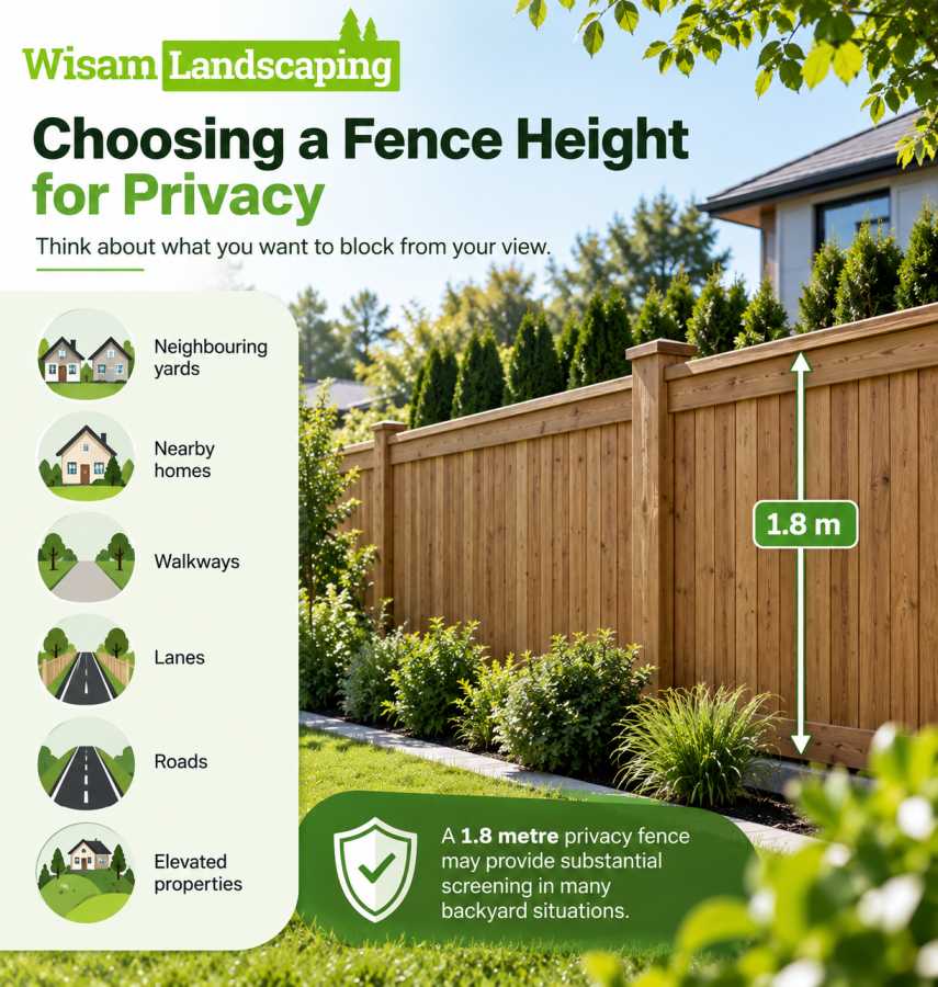 Fence Height for Privacy