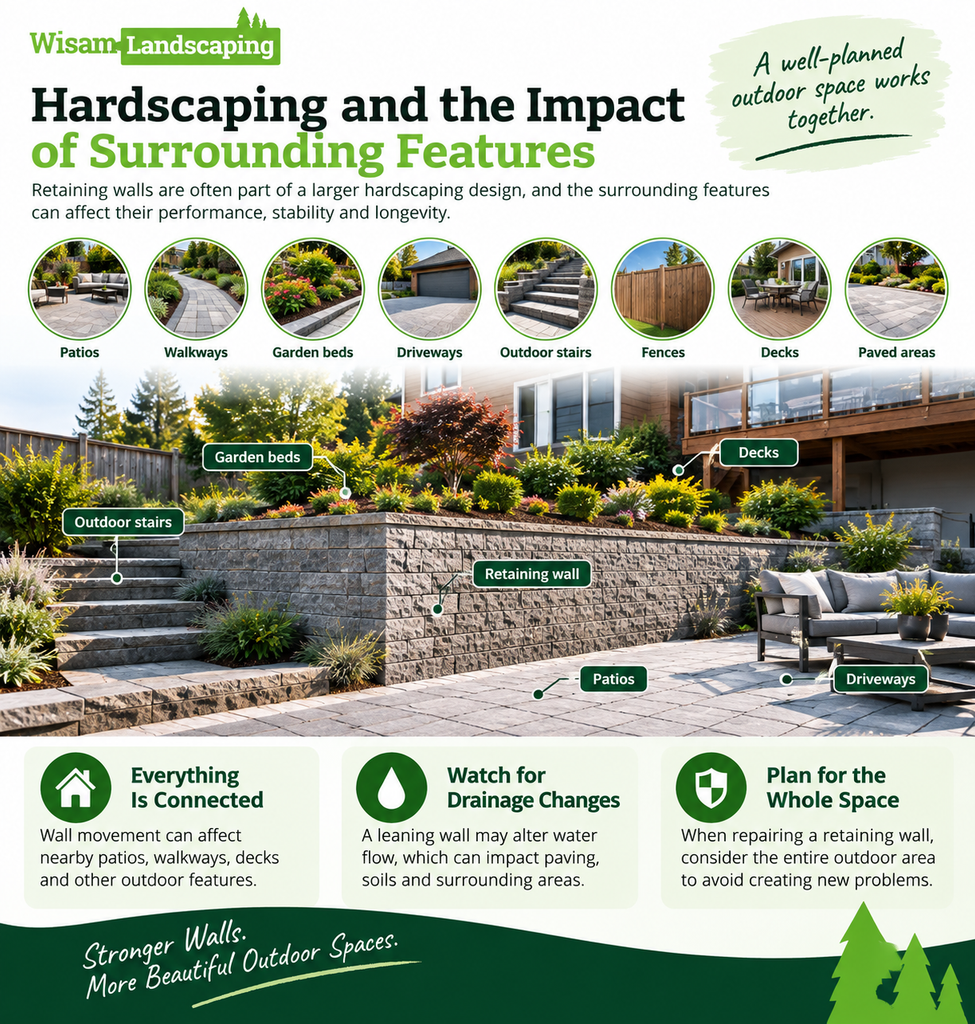 Hardscaping and the Impact of Surrounding Features