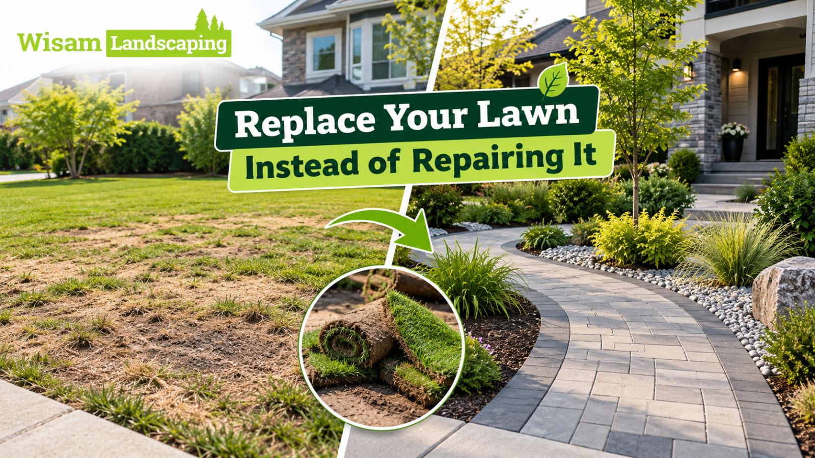 Replace Your Lawn Instead of Repairing It