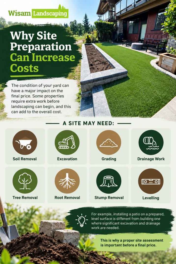 Site Preparation Can Increase Costs