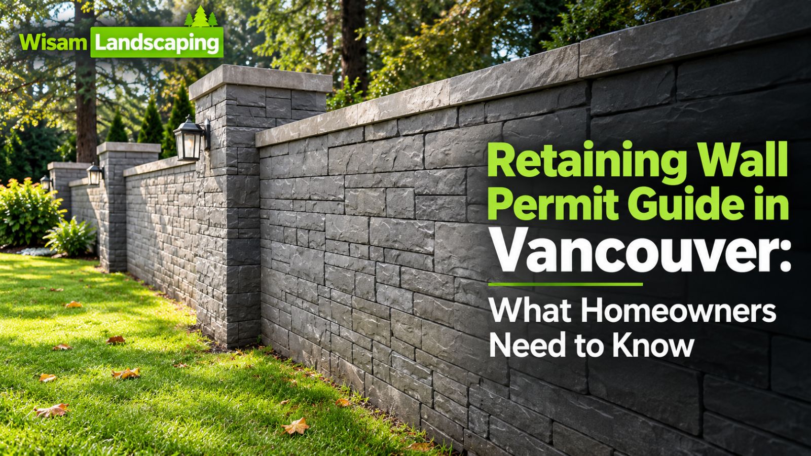 Retaining Wall Permit Guide in Vancouver